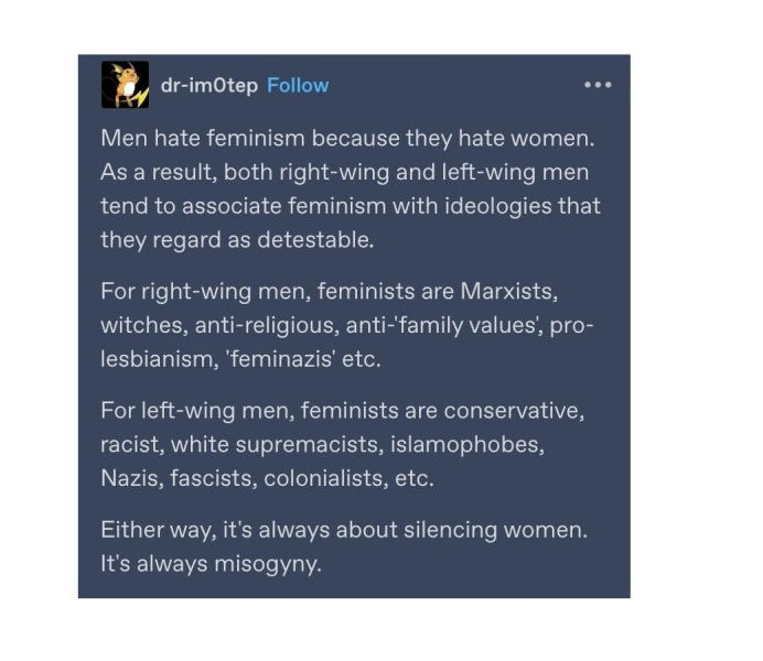 Women are being cast as intolerant bullies in this Starmer-drawn landscape of female-imposed weariness