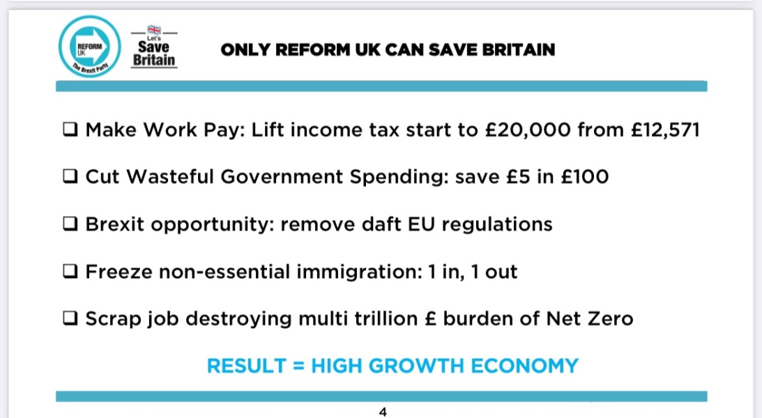 Reform policies- politics