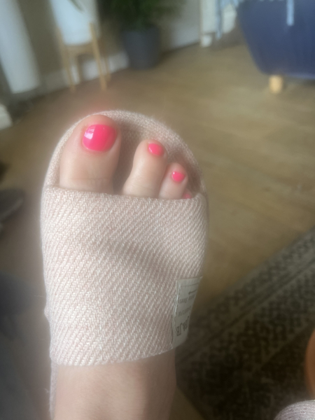 What colour is your pedicure?