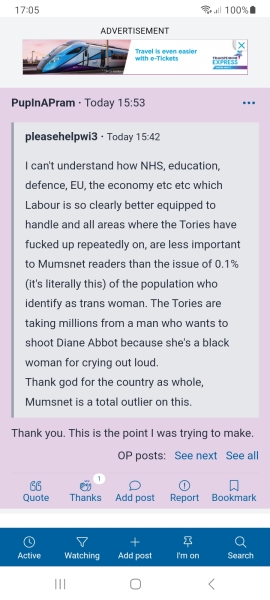 Starmer, JKR, what's most important to most women 2?