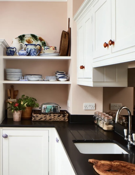 Hiding plug sockets under kitchen cabinet
