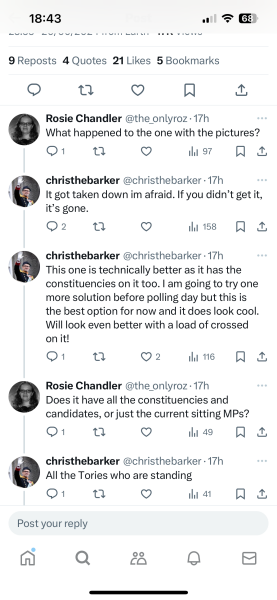 Thread 50 Sunak: Civil war, what civil war?