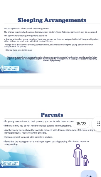 Belong 2 linking up with Scouting Ireland. I feel this is extremely inappropriate