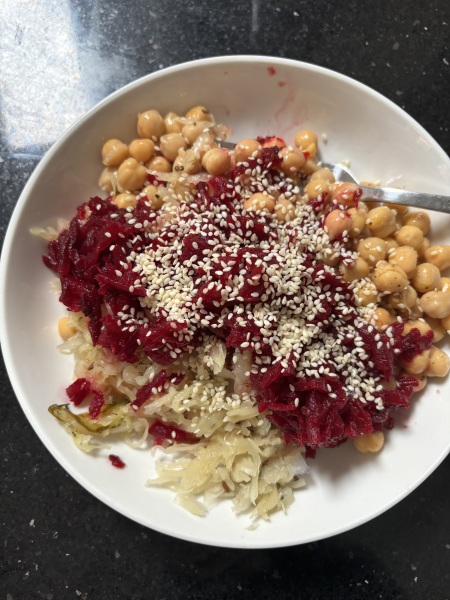 Taking a photo of everything I eat