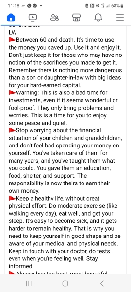 To think it’s selfish for parents to retire early when their kids are renting?