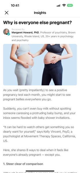 TTC after chemical pregnancy