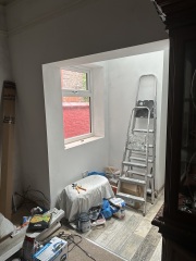 How can I brighten my living room after an extension?