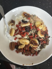 Taking a photo of everything I eat
