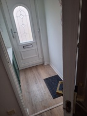Misaligned new front door? Help?!