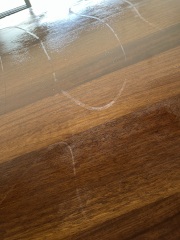 Help - ruined wood worktops!