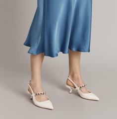 What shoes with a long bias cut skirt? Not trainers