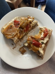 Taking a photo of everything I eat