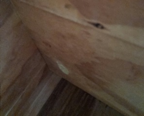 What is this on wooden wardrobe? Help please.