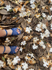 Comfy flat sandals for wide feet