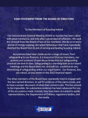 Belong 2 linking up with Scouting Ireland. I feel this is extremely inappropriate