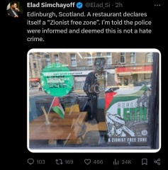 To think Jewish people are the scapegoats of humanity?