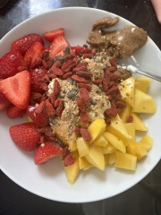 Taking a photo of everything I eat