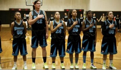 Will there be any males in women's teams at the Olympics?