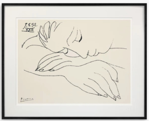 What do you have on the walls in the bedroom?