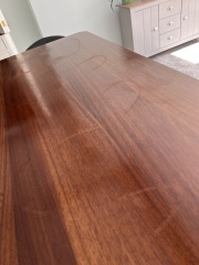 Help - ruined wood worktops!