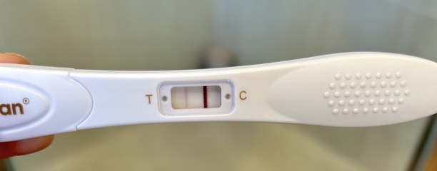 Is there a very very very faint line on this test?