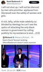 David Tennant - Wishes Kemi B would ‘shut up’