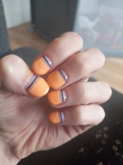 I'm not happy with how she did my nails