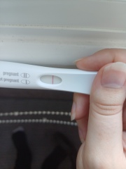 Is there a very very very faint line on this test?