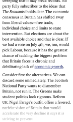 The Economist endorses Labour