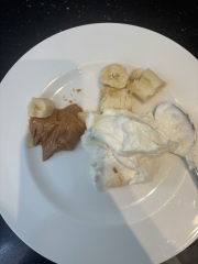 Taking a photo of everything I eat