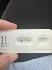 Evap or faint positive?