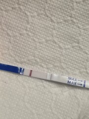 Positive test? Or are my eyes playing tricks!?