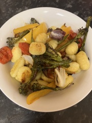 Taking a photo of everything I eat