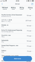 Taking a photo of everything I eat