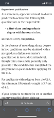 Oxford or Cambridge - law degree (knowing the odds are against either!)