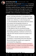 To think Jewish people are the scapegoats of humanity?