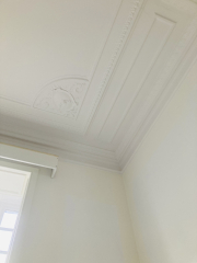 Would you pair F&B Pointing with a greyish ceiling?