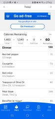 Taking a photo of everything I eat