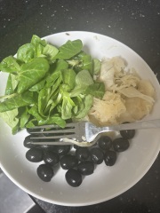 Taking a photo of everything I eat