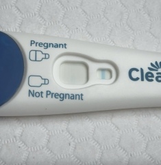 Help with clear blue first detections