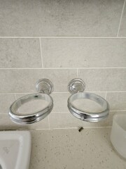 Removing wall mounted bathroom accessories