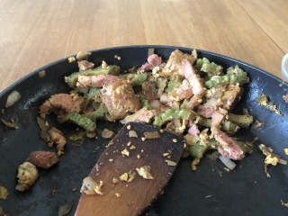 Taking a photo of everything I eat