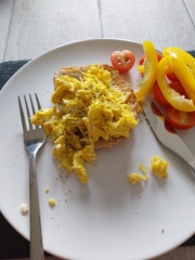 Taking a photo of everything I eat