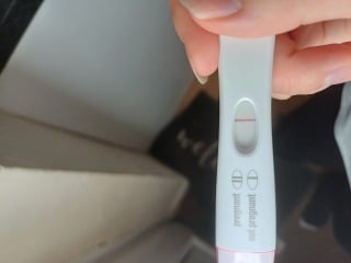 Is there a very very very faint line on this test?
