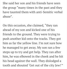 To think Jewish people are the scapegoats of humanity?