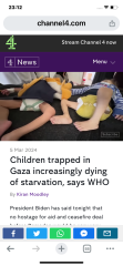 Catastrophic hunger - 40% of Gaza's population at risk of famine
