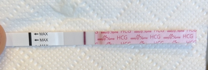 Is there a very very very faint line on this test?