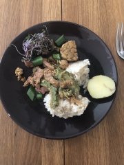 Taking a photo of everything I eat