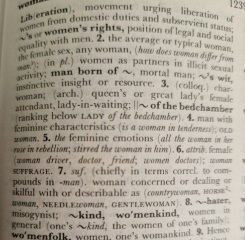Reflecting on the recent changes in language
