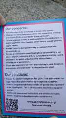 Sheffield Party Of Women candidate threatened with arrest for leaflets